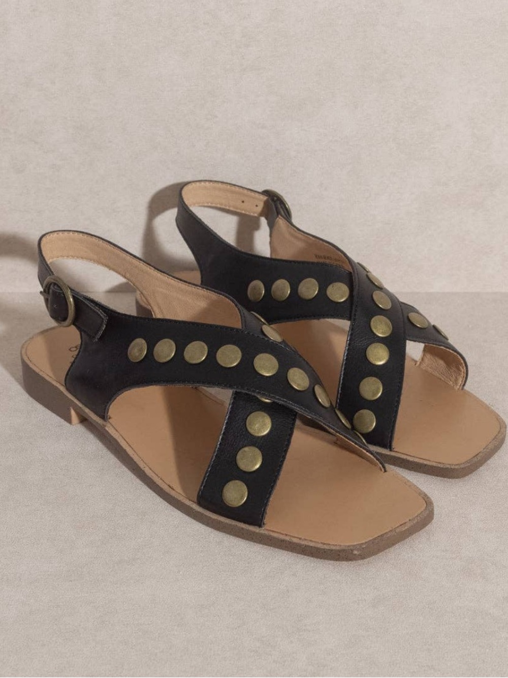 Studded Sandals Size 7.5